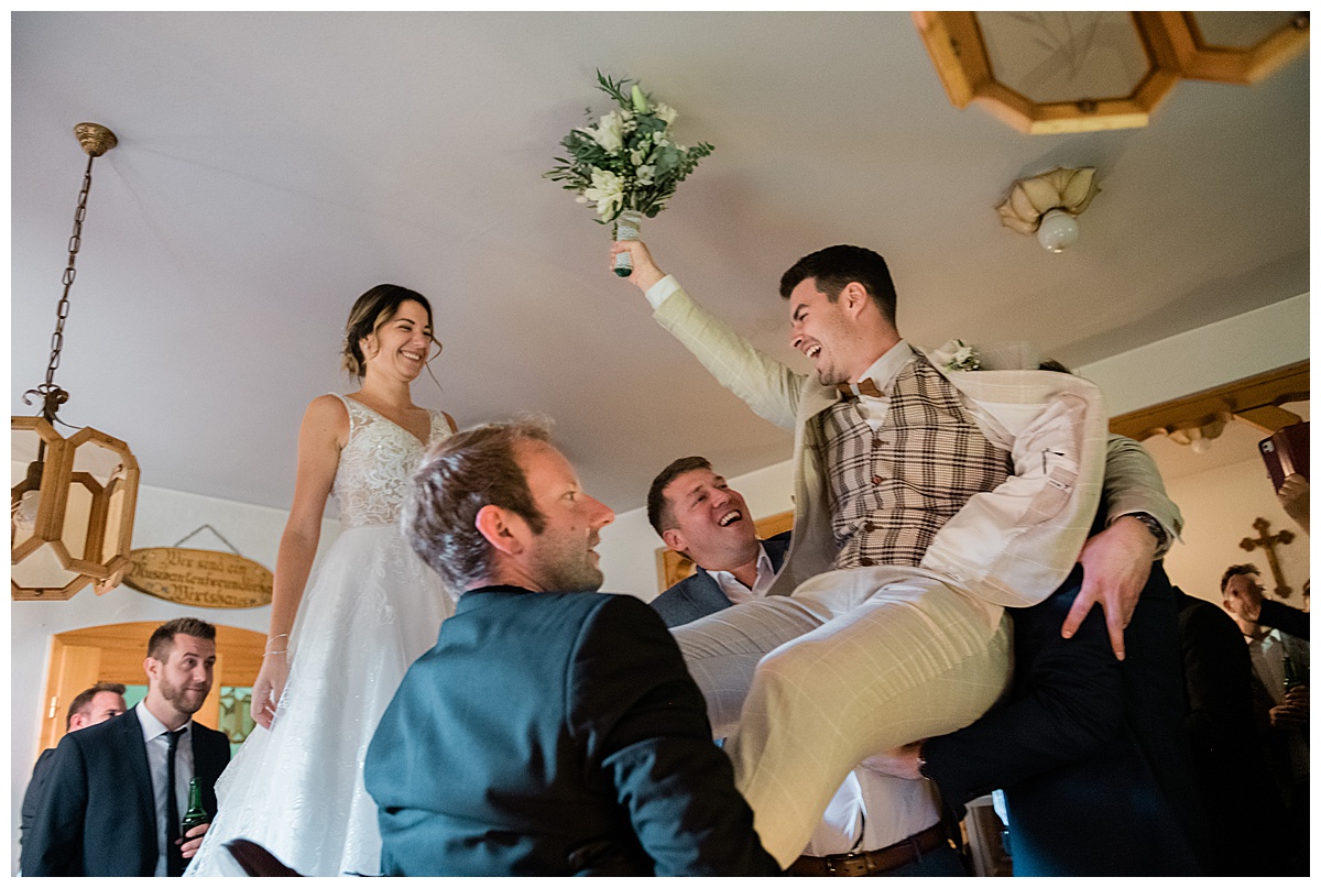 Brautentführung - Hochzeit in Franken