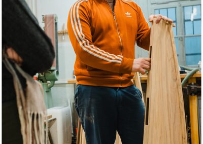 Portrait Harfenbauer Pepe Weissgerber